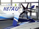 N87AU @ LFPB - Aurora Flight Sciences Pegasus / Boeing PAV (Passenger Air Vehicle) with 9 electric motors at the Aerosalon 2019, Paris - by Ingo Warnecke