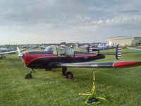 N6556Q @ KOXV - at the Ercoupe owners convention - by Floyd Taber