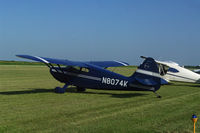 N8074K @ KOXV - Visitor at the Ercoupe owners convention - by Floyd Taber