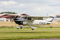 G-NLEE @ EGBR - Cessna 182Q G-NLEE, Breighton 30/6/19 - by Grahame Wills