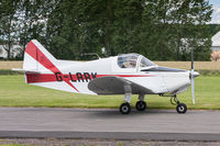 G-LARK @ EGBR - Helton Lark 95 G-LARK Lark Group, Breighton 30/6/19 - by Grahame Wills