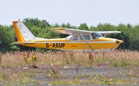 G-ASUP @ EGFH - Visiting Skyhawk. - by Roger Winser
