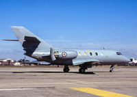 041 @ EGVA - Dassault Falcon 20ECM 041 717 Skv Royal Norwegian AF, Fairford 24/7/95 - by Grahame Wills