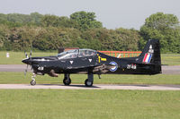 ZF491 @ EGXU - Shorts Tucano T1 ZF491 1 FTS RAF, Linton-on-Ouse 4/6/10 - by Grahame Wills
