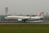 CN-RNZ @ EBBR - Royal Air Maroc (60 years) - by Jan Buisman