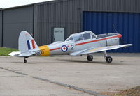 G-BCXN @ EGLM - De Havilland DHC-1 Chipmunk T.10 at White Waltham. RAF Serial WP800. - by moxy