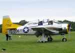 N14113 @ LFFQ - North American T-28A Trojan at the meeting aerien 2019, La-Ferte-Alais - by Ingo Warnecke