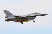 FA-106 @ LFRJ - SABCA F-16AM Fighting Falcon, On final rwy 08, Landivisiau Naval Air Base (LFRJ) Tiger Meet 2017 - by Yves-Q