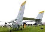 F-HCRF @ LFFQ - Cessna (Reims) F337G Super Skymaster, displayed as O-2 of the SVAF, at the meeting aerien 2019, La-Ferte-Alais - by Ingo Warnecke