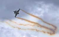 39268 @ EGVA - The Gripen putting on a super show at RIAT 2019 Fairford - by Chris Holtby