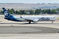 N307AS @ KBOI - Take off roll from RWY 28R. - by Gerald Howard