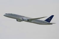 HZ-ARB @ LFPG - Boeing 787-9 Dreamliner, Take-off Rwy 08L, Roissy Charles De Gaulle Airport (LFPG-CDG) - by Yves-Q