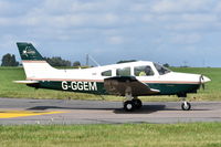 G-GGEM @ EGSH - Departing from Norwich. - by Graham Reeve