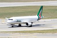 EI-DSA @ LFML - Airbus A320-216 - , Taxiing to holding point rwy 31R, Marseille-Provence Airport (LFML-MRS) - by Yves-Q