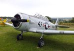 F-AZRB @ LFFQ - North American SNJ-5 (T-6) Texan at the Meeting Aerien 2019, La-Ferte-Alais - by Ingo Warnecke