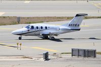 N531EA @ LFML - Eclipse Aviation Corp EA500, Holding point rwy 31R, Marseille-Provence Airport (LFML-MRS) - by Yves-Q