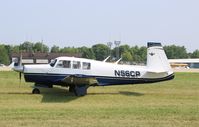 N56CP @ KOSH - Mooney M20G - by Mark Pasqualino