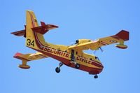F-ZBFX @ LFML - Canadair CL-415, On final rwy 32R, Marseille-Provence Airport (LFML-MRS) - by Yves-Q