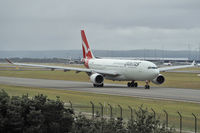 VH-EBN @ YPPH - Airbus A330. Qantas VH-EBN heading for runway 03 YPPH 200517. - by kurtfinger