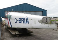 G-BRIA @ EGBP - Fuselage section survives at Kemble (just about...) - by Chris Holtby