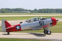 N37642 @ KOSH - North American AT-6C - by Mark Pasqualino