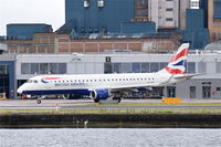 G-LCAA @ EGLC - Parked at London City.