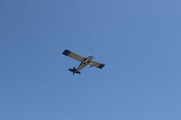 N117CP @ SZP - 1999 American Champion 7GCBC CITABRIA of CP Aviation, Lycoming O-320 150 hp, takeoff climb Rwy 22 - by Doug Robertson