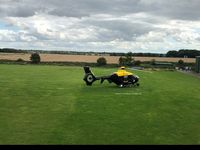 G-SUFK @ EGBG - An aerial shot of G-SUFK at Leicester Airport