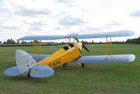 G-AHIZ @ EGTH - On display at Old Warden as part of the 'Gathering of Moths' Day 2019 - by Chris Holtby