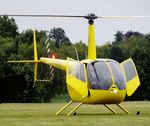 OO-HCY @ EBDT - Robinson R44 Raven of Heli and Co at the 2019 Fly-in at Diest/Schaffen airfield