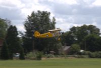 G-BWWN @ EGTH - Taking off at Old Warden - by Chris Holtby
