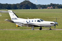 N850BL @ EGSH - Departing from Norwich. - by Graham Reeve