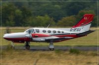 D-IFGU @ EDDR - Cessna 425 Conquest I, - by Jerzy Maciaszek