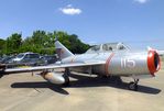 N115PW @ KADS - PZL-Mielec SBLim-2 (MiG-15UTI) MIDGET at the Cavanaugh Flight Museum, Addison TX