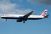 G-EUXC - A321 - British Airways