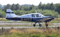 G-AZCZ @ EGFH - Visiting Pup 150. - by Roger Winser