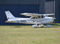 G-JEBS @ EGLM - Cessna 172S Skyhawk at White Waltham. Ex N9240B - by moxy