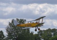 G-ANFM @ EGTH - 1941 Tiger Moth taking off at the Gathering of Moths Day 2019 at Old Warden - by Chris Holtby