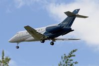 F-HMED @ LFBD - British Aerospace 125-1000B, On final rwy 23, Bordeaux-Mérignac airport (LFBD-BOD) - by Yves-Q