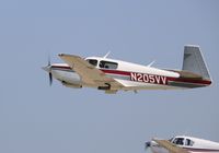 N205VV @ KOSH - Mooney M20J