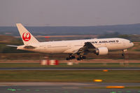 JA711J @ LOWW - JAL - Japan Airlines Boeing 777-200 - by Thomas Ramgraber