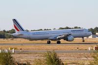 F-GTAQ @ LFBD - Airbus A321-211, Landing rwy 05, Bordeaux Mérignac airport (LFBD-BOD) - by Yves-Q