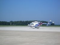 N118LL @ OKK - Lifeline helicopter on tarmac - by IndyPilot63