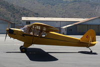 N4C @ SZP - 1947 Piper J3C-65 CUB, Continental A&C65 65 Hp, taxi to Rwy 22 - by Doug Robertson