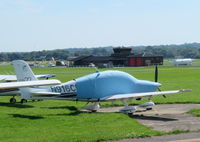 N916CD @ EGKR - Resident Cirrus SR22 parked at Redhill - by Chris Holtby