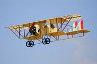 F-AZMB @ LFFQ - Caudron G.3, On display, La Ferté-Alais airfield (LFFQ) Airshow 2015 - by Yves-Q