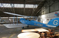 G-ABWP @ EGKR - 1932 Spartan Arrow on show in the hangar behind the cafe at Redhill for those who need to use the only toilets! (ex-Shuttleworth collection at Old Warden) - by Chris Holtby