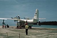 N9942F @ PTPN - Original airport was this seaplane facility constructed by the Japanese Navy during WWII. THe Trust Territory was served by this weekly SA-16 Albatross.