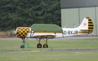 G-BXJB @ EGSR - Yak 52 now resident at Earls Colne. - by Chris Holtby