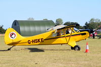 G-HSKE - Just landed at Just landed at, Bury St Edmunds, Rougham Airfield, UK. - by Graham Reeve